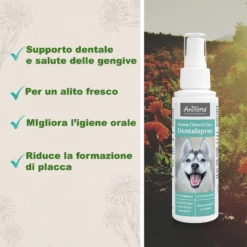 ANIFORTE - DENTAL CLEAN & CARE SPRAY 5 ANIFORTE - DENTAL CLEAN & CARE SPRAY -Negozio Biopetstore economico ANIFORTE DENTAL CLEAN CARE SPRAY 1