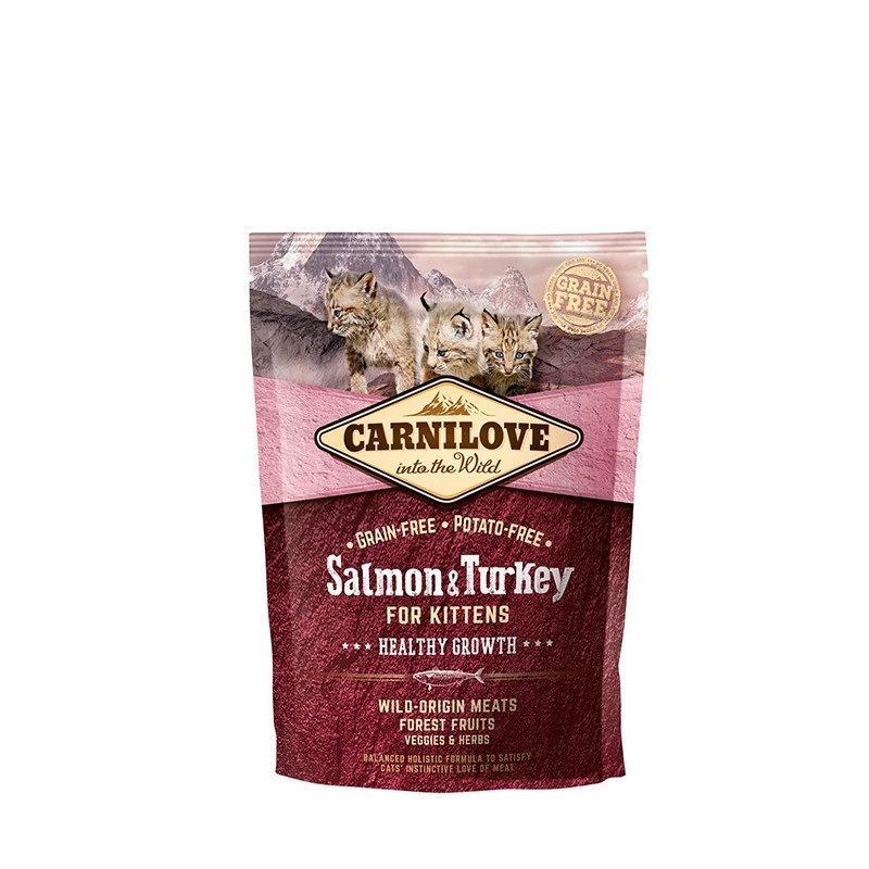 CARNILOVE GATTINI - SALMONE E TACCHINO 4 CARNILOVE GATTINI - SALMONE E TACCHINO - immagine 2