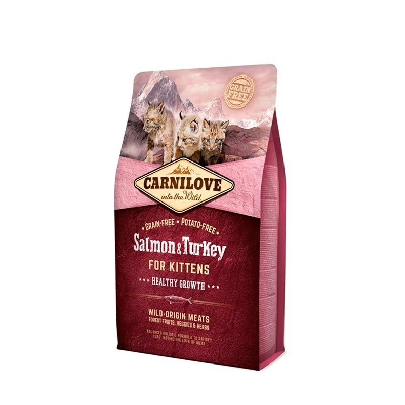 Scopri i Migliori Alimenti Naturali per il Tuo Pet nel 2025 -Negozio Biopetstore economico CARNILOVE GATTINI SALMONE E TACCHINO