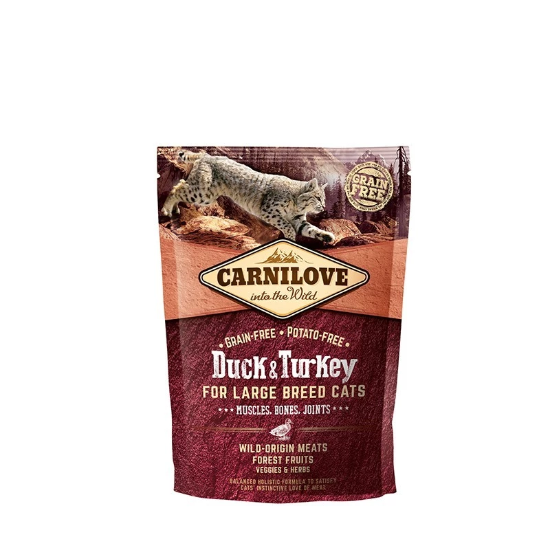 CARNILOVE GATTO - ANATRA E TACCHINO 4 CARNILOVE GATTO - ANATRA E TACCHINO - immagine 2