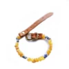 COLLARE ANTIPARASSITARIO ALL'AMBRA BALTICA NATURALE LEMON CON SODALITE -Negozio Biopetstore economico COLLARE ANTIPARASSITARIO ALLAMBRA BALTICA NATURALE LEMON CON SODALITE