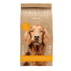 DOG'S LOVE - TACCHINO CON PATATE DOLCI E MIRTILLI ROSSI