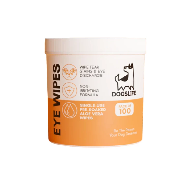 DOGSLIFE - SALVIETTE PER LA PULIZIA DEGLI OCCHI A BASE DI ALOE VERA 3 DOGSLIFE - SALVIETTE PER LA PULIZIA DEGLI OCCHI A BASE DI ALOE VERA