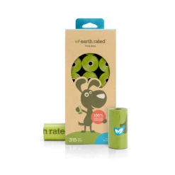 EARTHRATED - SACCHETTO BIODEGRADABILE INODORE 21 ROTOLI