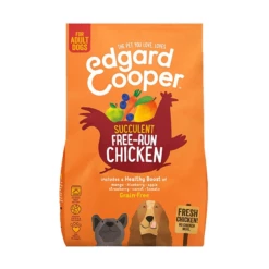 EDGARD & COOPER - CANE - CARNE FRESCA DI POLLO ALLEVATO A TERRA CON MANGO, MIRTILLI, MELA E CAROTA