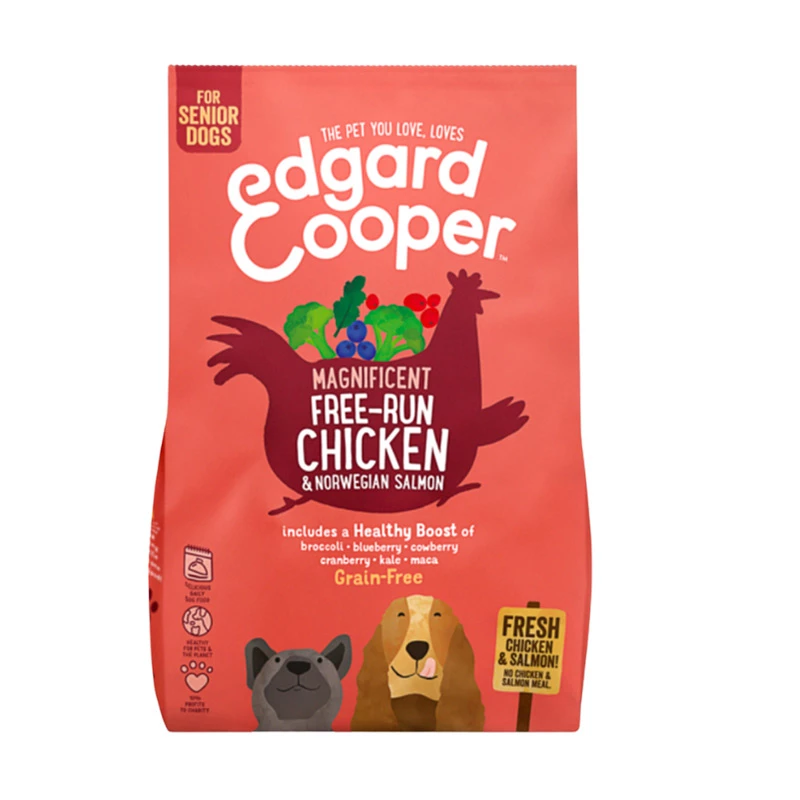 EDGARD & COOPER - SENIOR - CARNE FRESCA DI POLLO ALLEVATO A TERRA E SALMONE NORVEGESE 3 EDGARD & COOPER - SENIOR - CARNE FRESCA DI POLLO ALLEVATO A TERRA E SALMONE NORVEGESE
