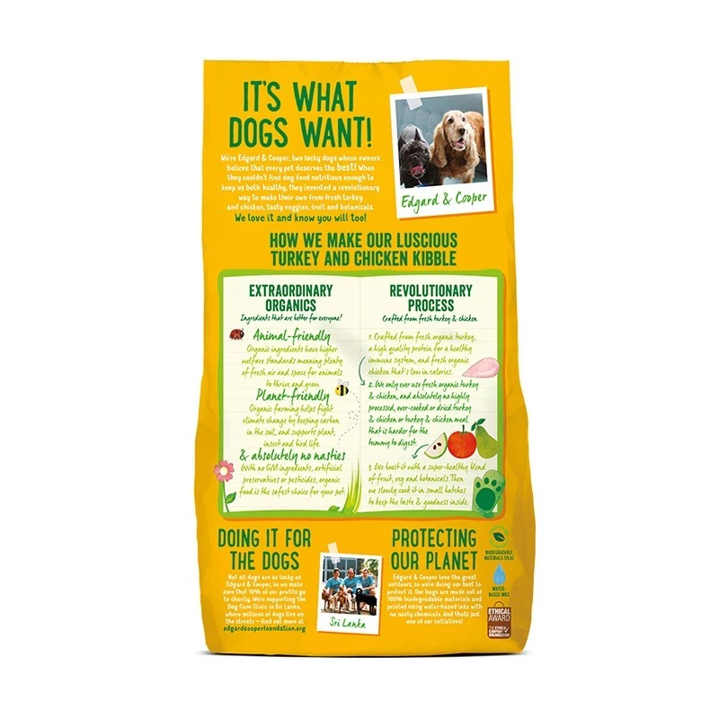 EDGARD & COOPER - TACCHINO BIO,POLLO BIO,NOCE DI COCCO BIO E CHIA BIO 4 EDGARD & COOPER - TACCHINO BIO,POLLO BIO,NOCE DI COCCO BIO E CHIA BIO - immagine 2