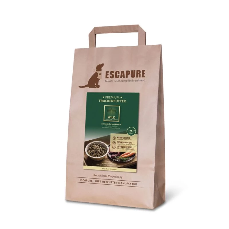 ESCAPURE - CANE - CROCCANTINI ALLA SELVAGGINA 4 ESCAPURE - CANE - CROCCANTINI ALLA SELVAGGINA - immagine 2