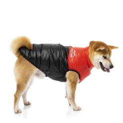 FUZZYARD - EAST HARLEM JACKET - ROSSO -Negozio Biopetstore economico FUZZYARD EAST HARLEM JACKET ROSSO 2