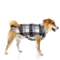 FUZZYARD - THE LUMBERJACK JACKET - BIANCO/NERO -Negozio Biopetstore economico FUZZYARD THE LUMBERJACK JACKET BIANCONERO 1