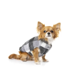 FUZZYARD - THE LUMBERJACK JACKET - BIANCO/NERO -Negozio Biopetstore economico FUZZYARD THE LUMBERJACK JACKET BIANCONERO 4