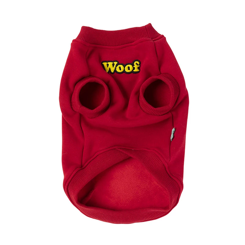 FUZZYARD - THE WOOF - FELPA ROSSO 5 FUZZYARD - THE WOOF - FELPA ROSSO - immagine 3