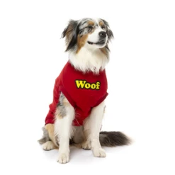 FUZZYARD - THE WOOF - FELPA ROSSO 12 FUZZYARD - THE WOOF - FELPA ROSSO -Negozio Biopetstore economico FUZZYARD THE WOOF FELPA ROSSO 4