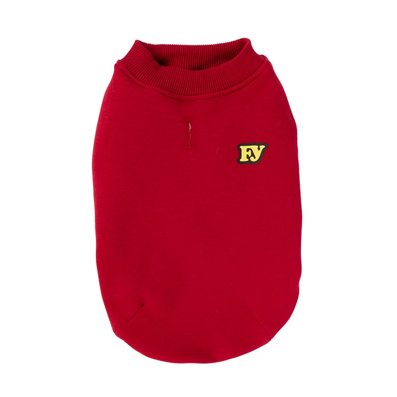 FUZZYARD - THE WOOF - FELPA ROSSO 3 FUZZYARD - THE WOOF - FELPA ROSSO