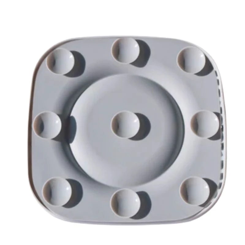 INOOKO - TAPPETINO YOOMY PLATE GRIGIO 4 INOOKO - TAPPETINO YOOMY PLATE GRIGIO - immagine 2