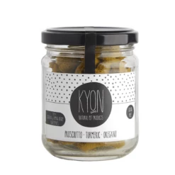 KYON - BISCOTTI CON PROSCIUTTO, CURCUMA E ORIGANO