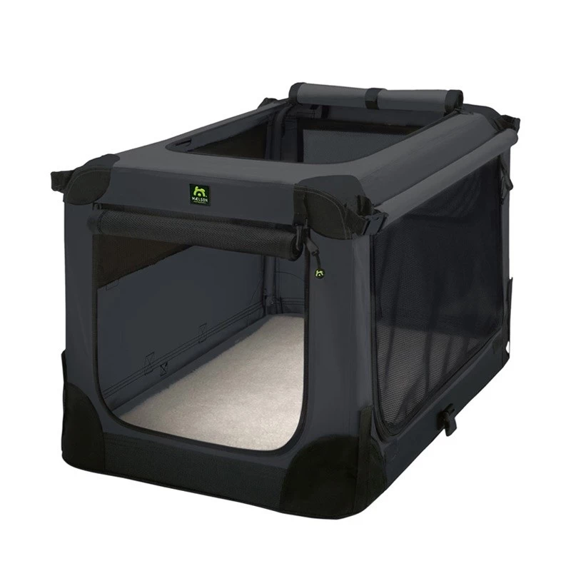 MAELSON - TRASPORTINO SOFT KENNEL ANTRACITE 4 MAELSON - TRASPORTINO SOFT KENNEL ANTRACITE - immagine 2