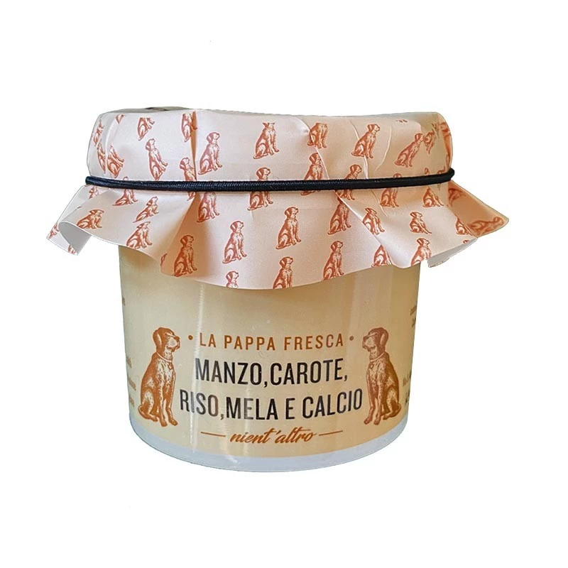 PAPPIFICIO PELITTA - MANZO CON CAROTE,RISO,MELA E CALCIO 4 PAPPIFICIO PELITTA - MANZO CON CAROTE,RISO,MELA E CALCIO - immagine 2