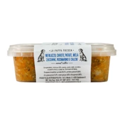 PAPPIFICIO PELITTA - MERLUZZO, CAROTA, PATATA, MELA, ZUCCHINA, ROSMARINO E CALCIO