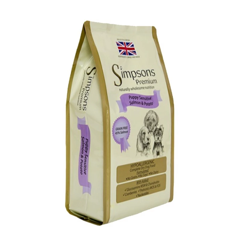 SIMPSONS PREMIUM - SALMONE E PATATE PER CUCCIOLI SENSIBILI 3 SIMPSONS PREMIUM - SALMONE E PATATE PER CUCCIOLI SENSIBILI