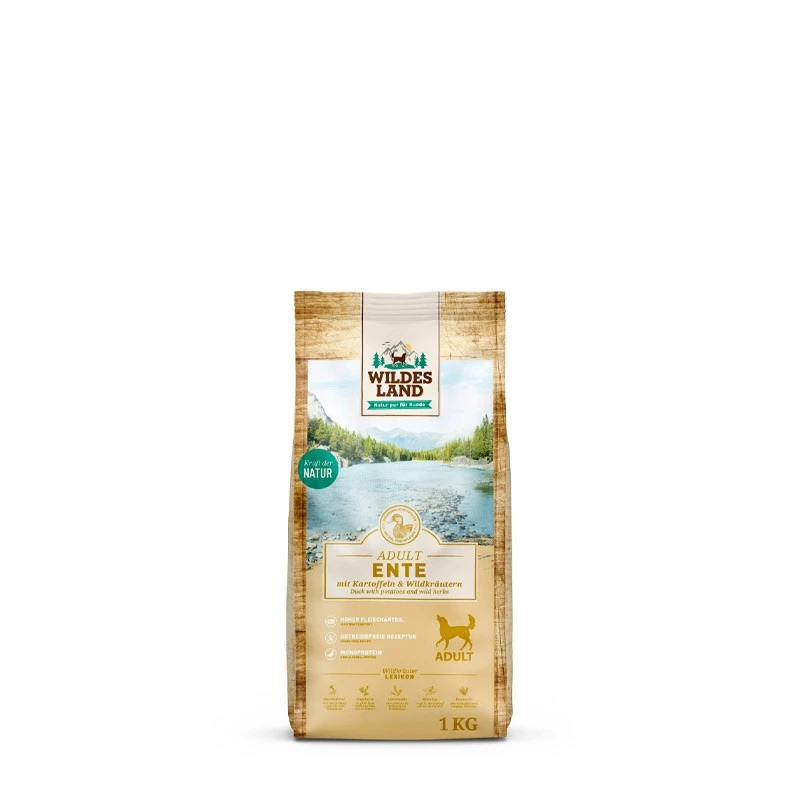 WILDES LAND - CLASSIC ADULT - ANATRA CON PATATA ED ERBE SELVATICHE 4 WILDES LAND - CLASSIC ADULT - ANATRA CON PATATA ED ERBE SELVATICHE - immagine 2