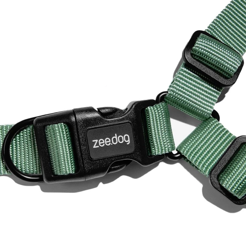 ZEE DOG - PETTORINA SOFT-WALK ARMY GREEN 4 ZEE DOG - PETTORINA SOFT-WALK ARMY GREEN - immagine 2
